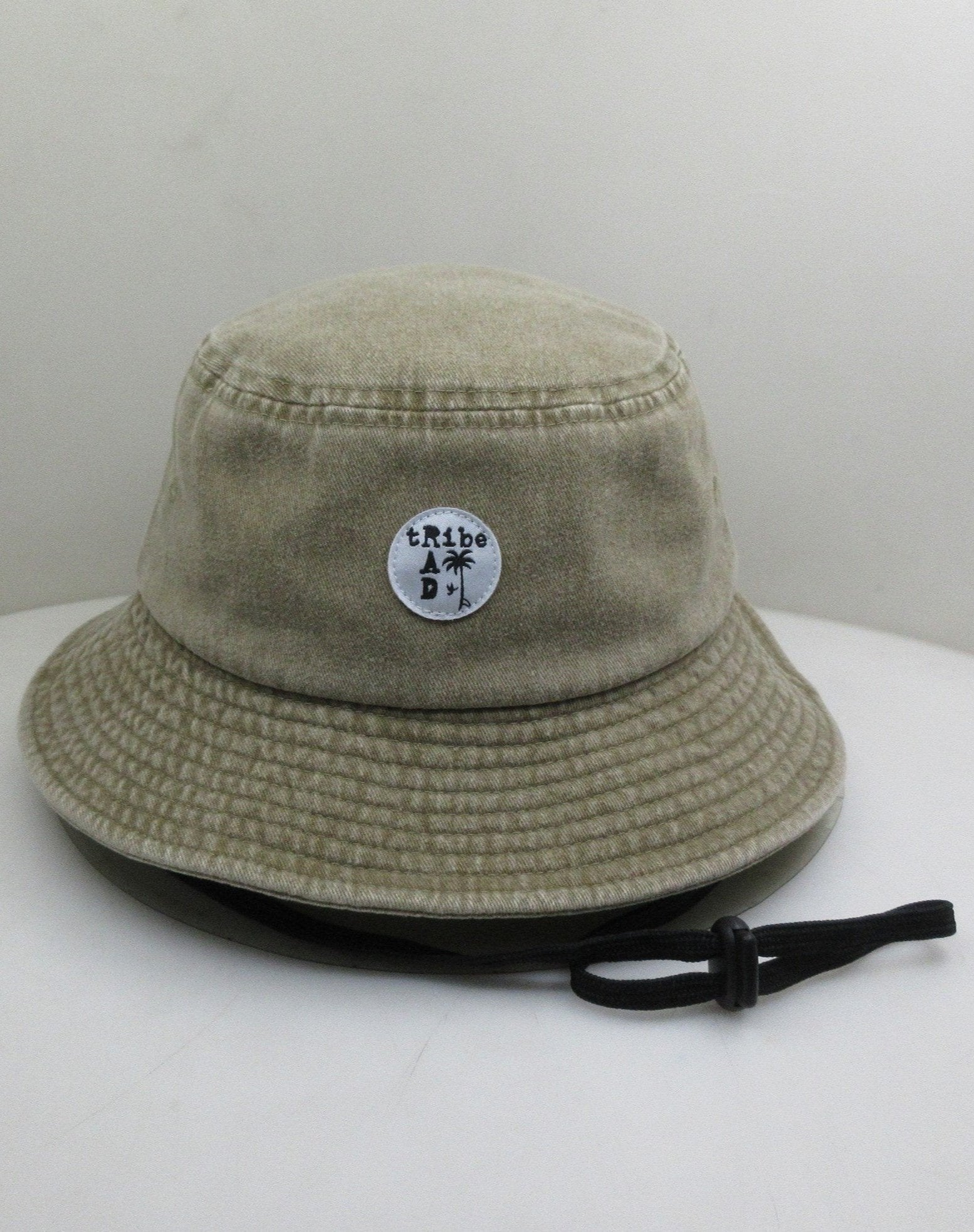 RT1108 RAD TRIBE BUCKET HAT IN ACID WASH KHAKI – RADICOOL KIDS