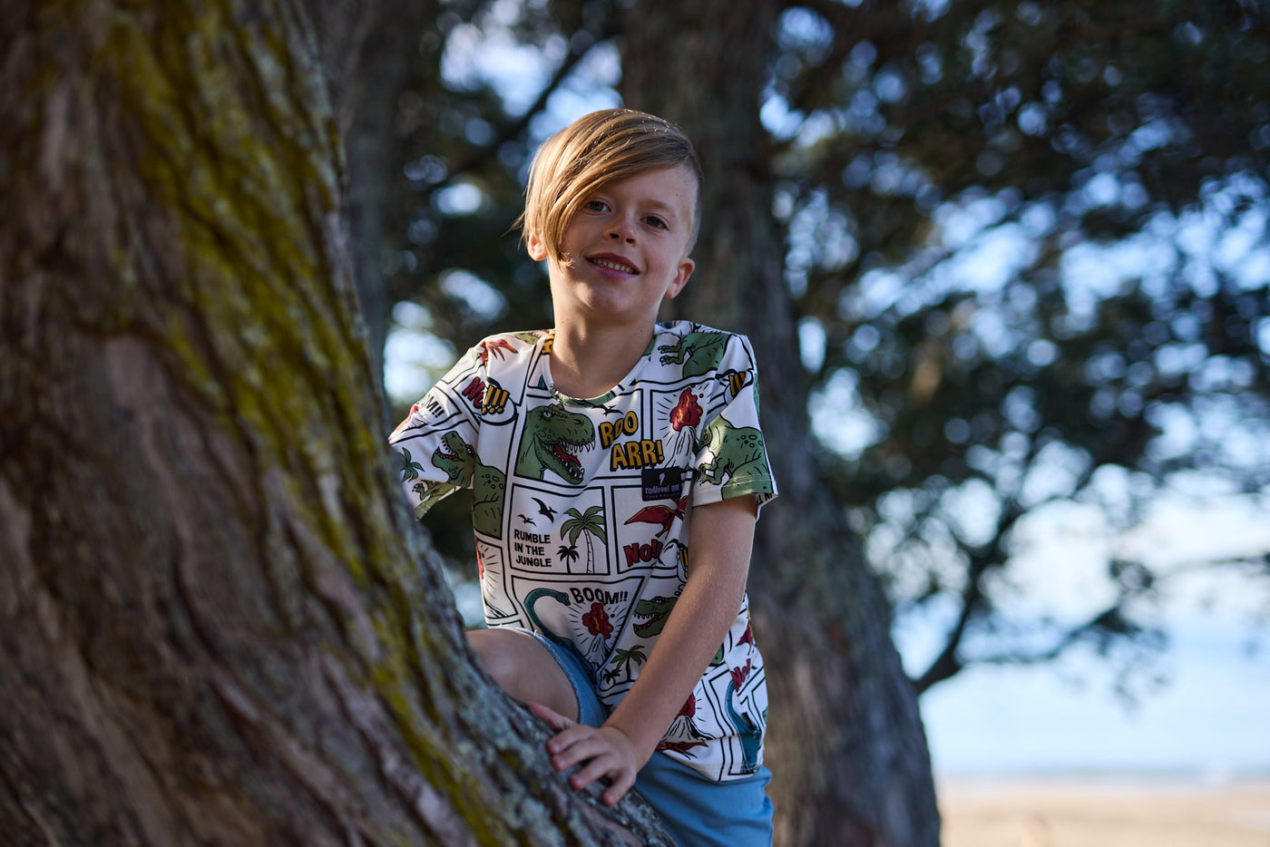 RD2412 COMIC DINO TEE