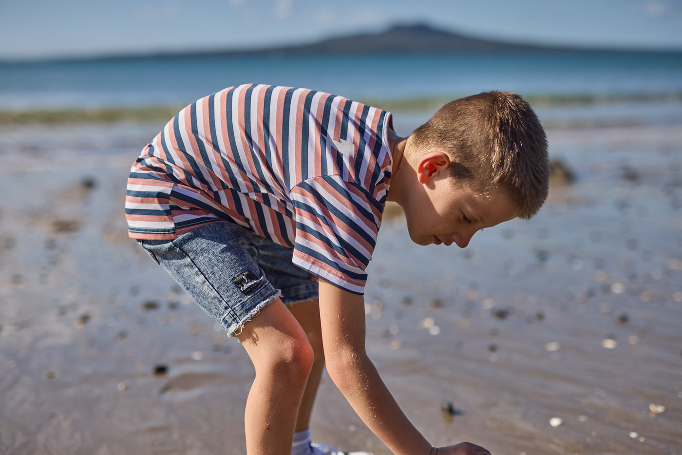 RD2440 TRIPLE STRIPE TEE