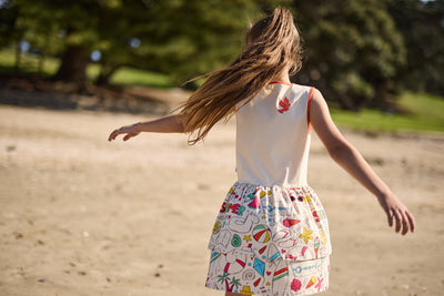 KR2336 ICE CREAM SUMMER DRESS