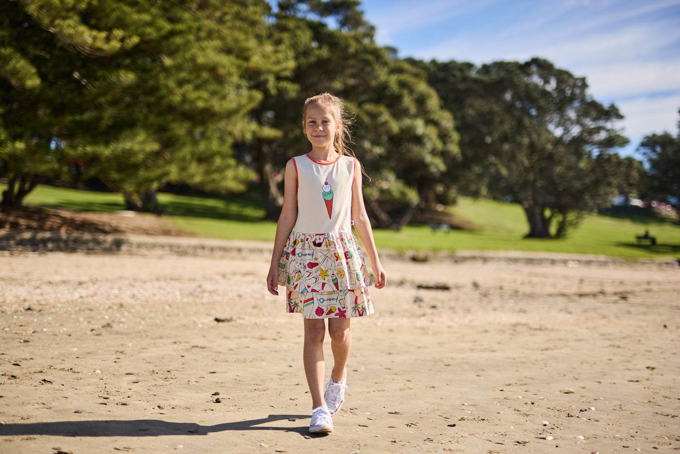 KR2336 ICE CREAM SUMMER DRESS