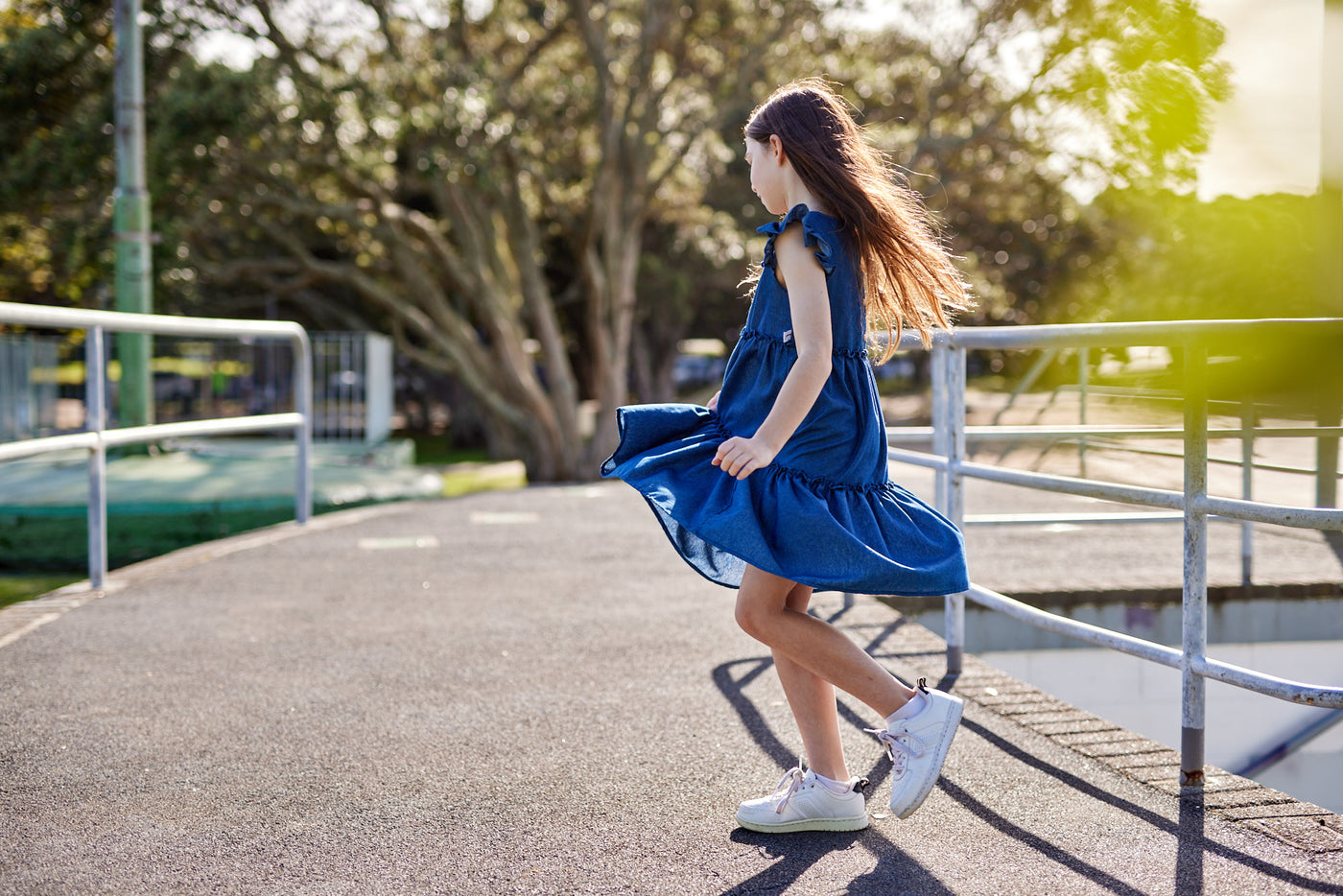 KR2121 CHAMBRAY JASMINE DRESS