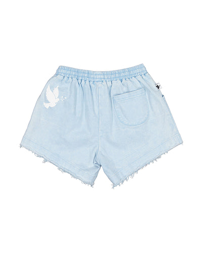 KR2113 ICY BLUE DENIM SHORT