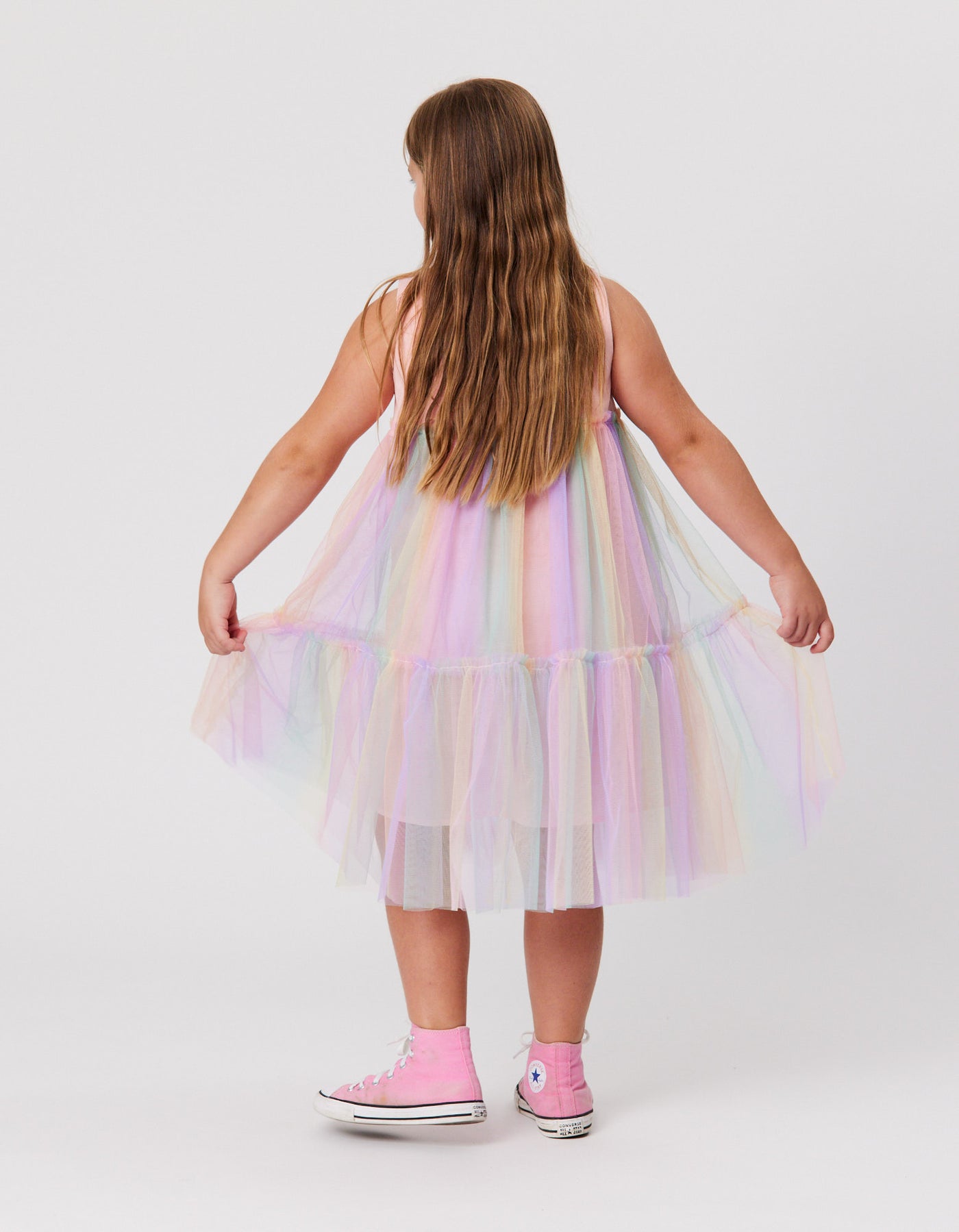 KR2114 SHERBET RAINBOW PRINCESS DRESS