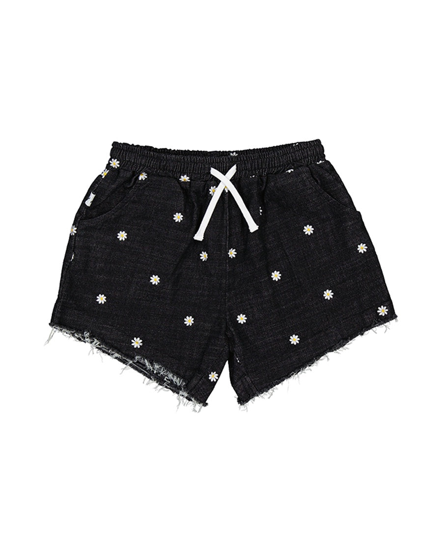 KR2126 DAISY DENIM SHORT