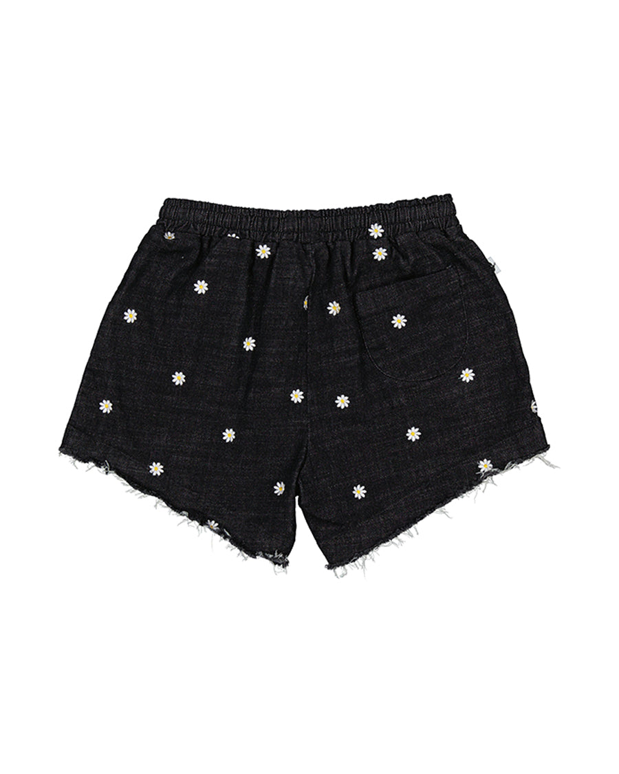 KR2126 DAISY DENIM SHORT