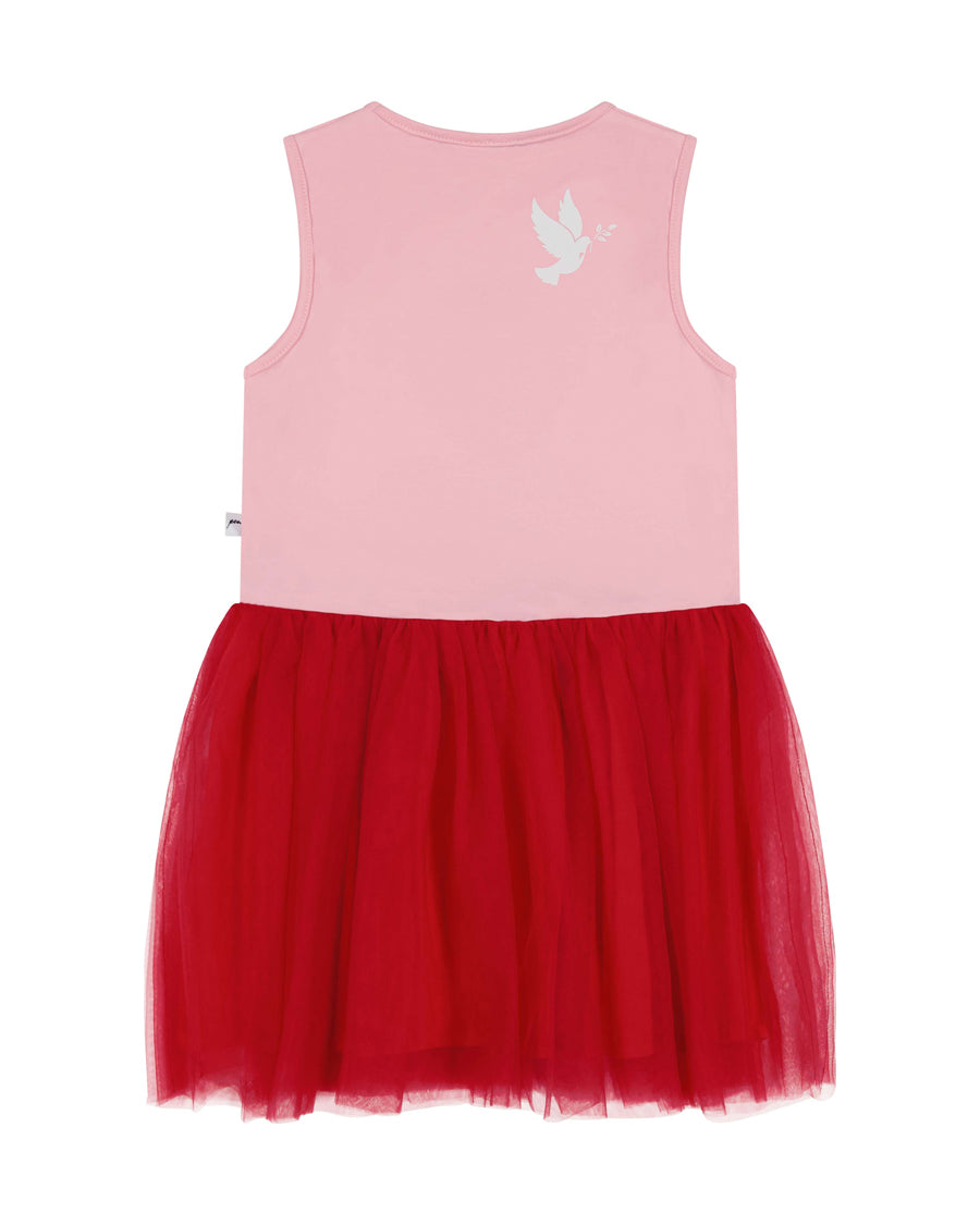 KR2140 BERRY CUTE TUTU DRESS