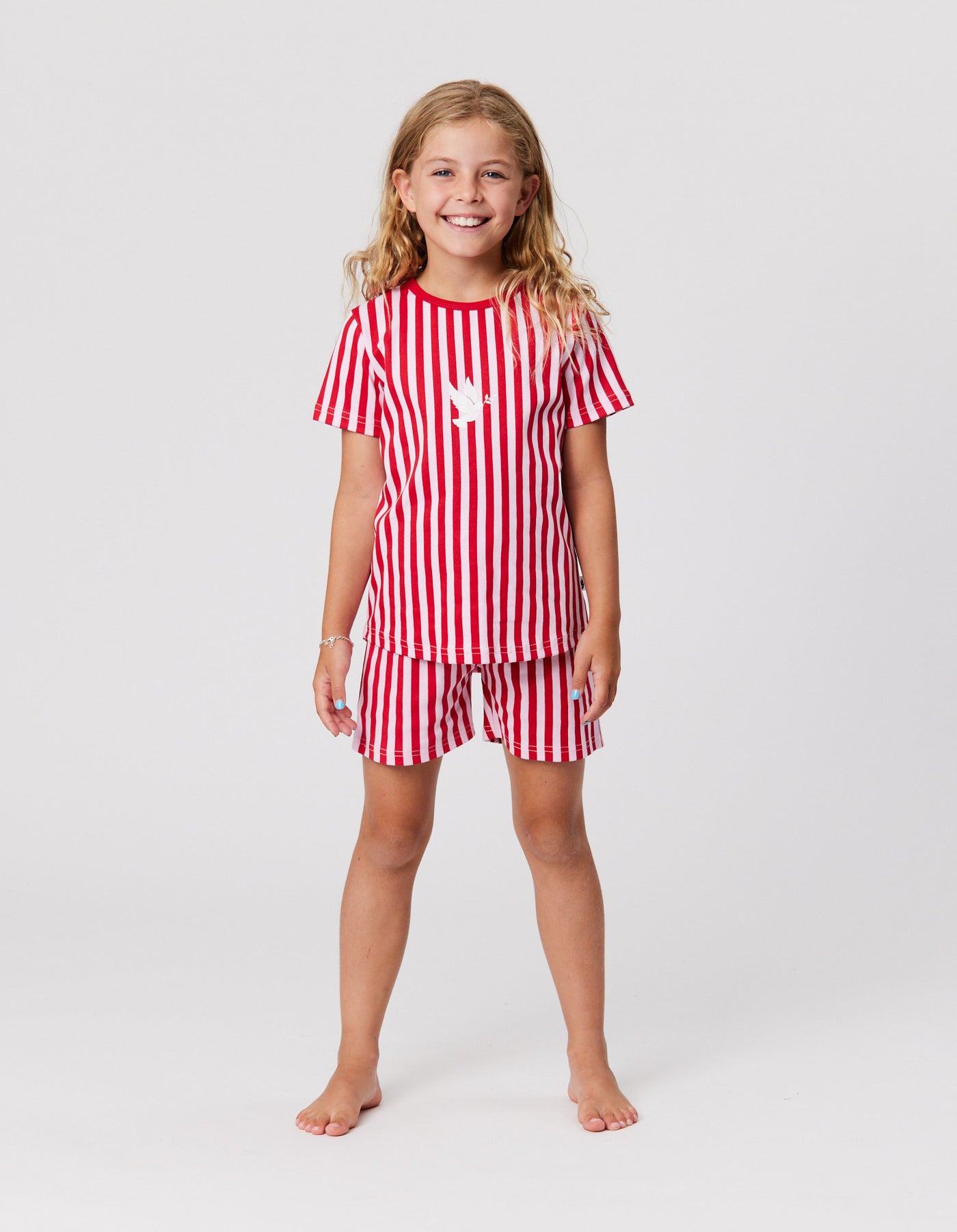 KR2142 STRAWBERRY STRIPE PJS