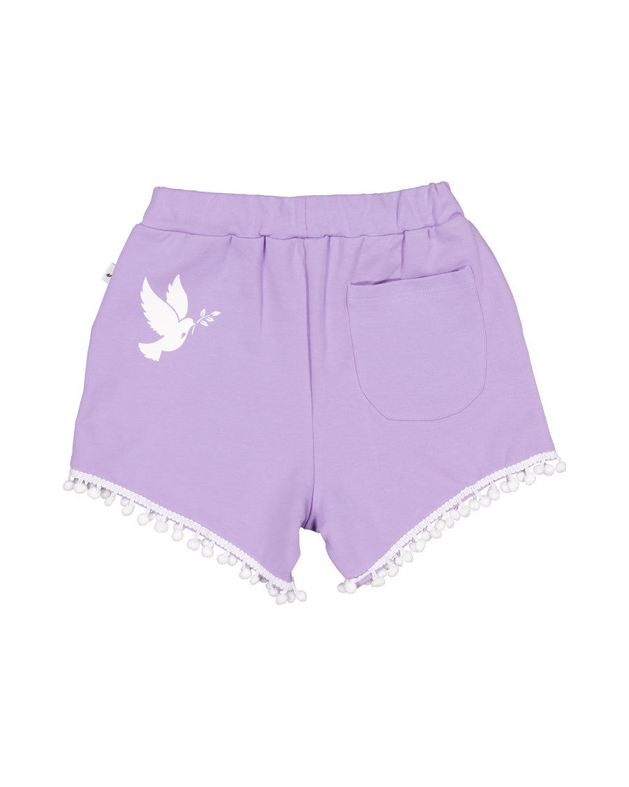 KR2144 LILAC BOBBLE SHORT