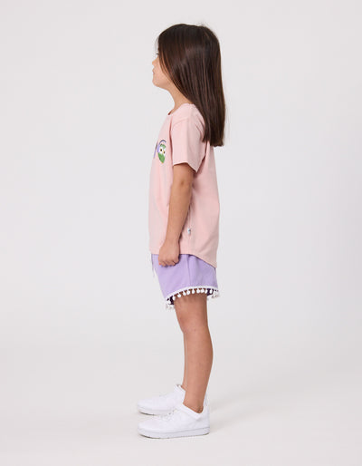 KR2144 LILAC BOBBLE SHORT