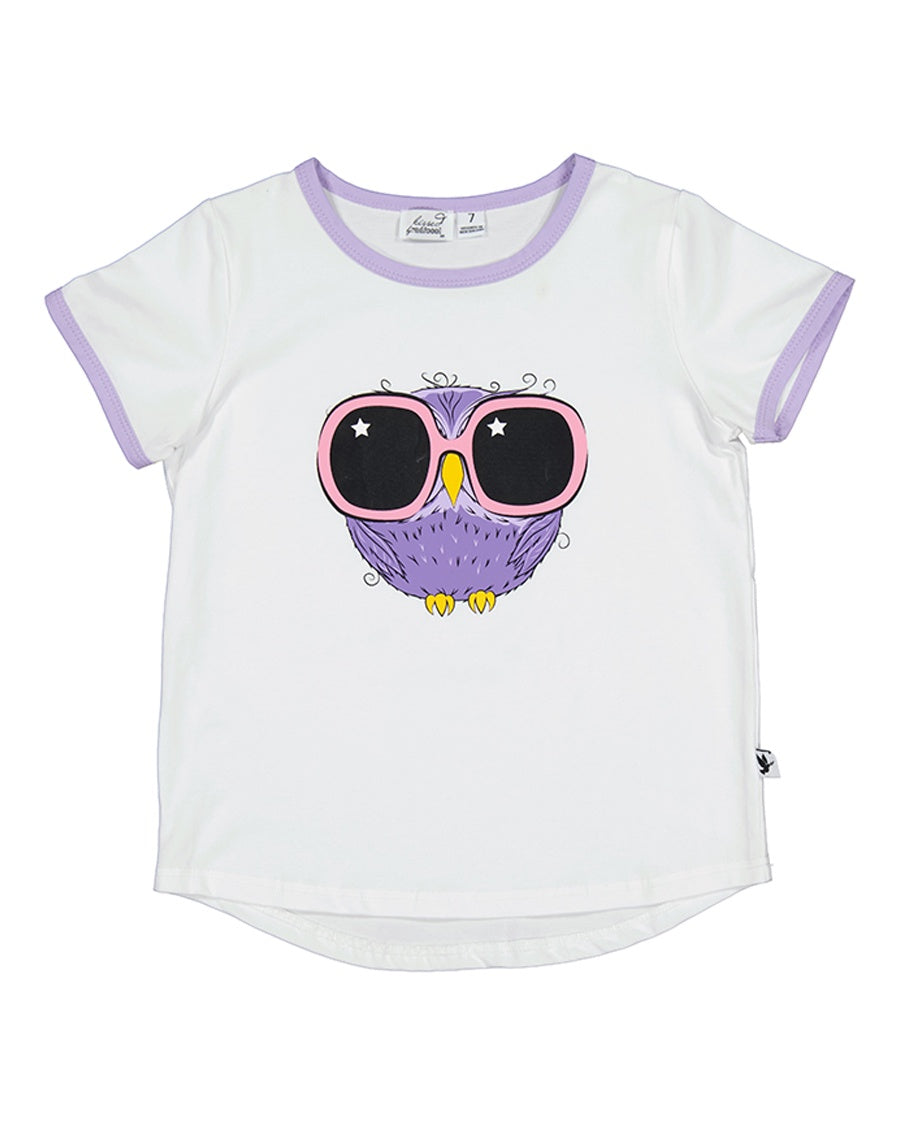 KR2145 STARLET OWL TEE