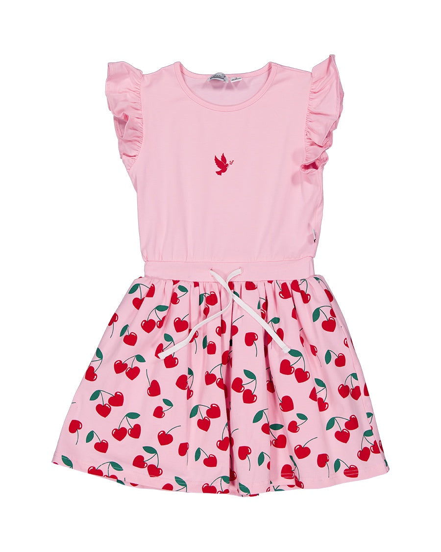 KR2305 CHERRY LOVE TWIRL DRESS