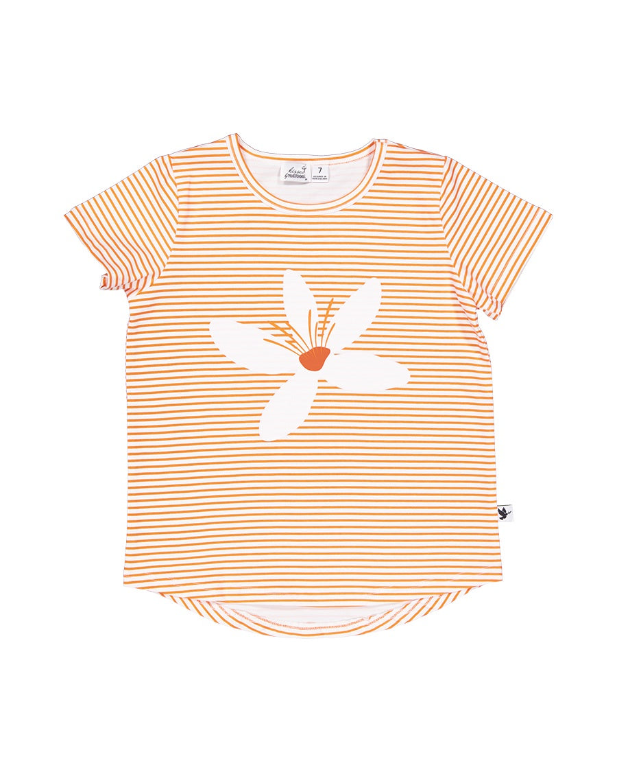 KR2310 ORANGE BLOSSOM STRIPE TEE