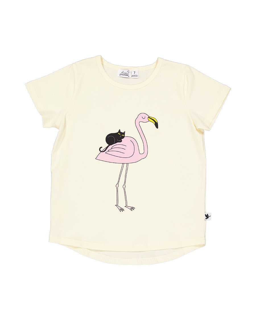 KR2324 FLAMINGO & FRIEND TEE