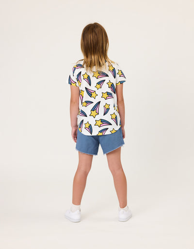 KR2329 SHOOTING STARS TEE