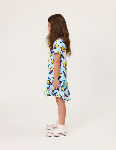 KR2332 SHOOTING STARS FRILL DRESS