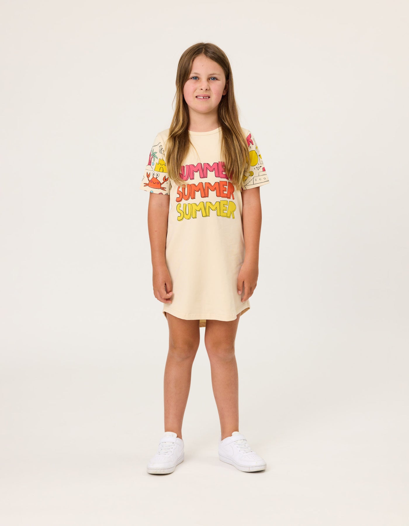 KR2337 SUMMER SKATER TEE DRESS