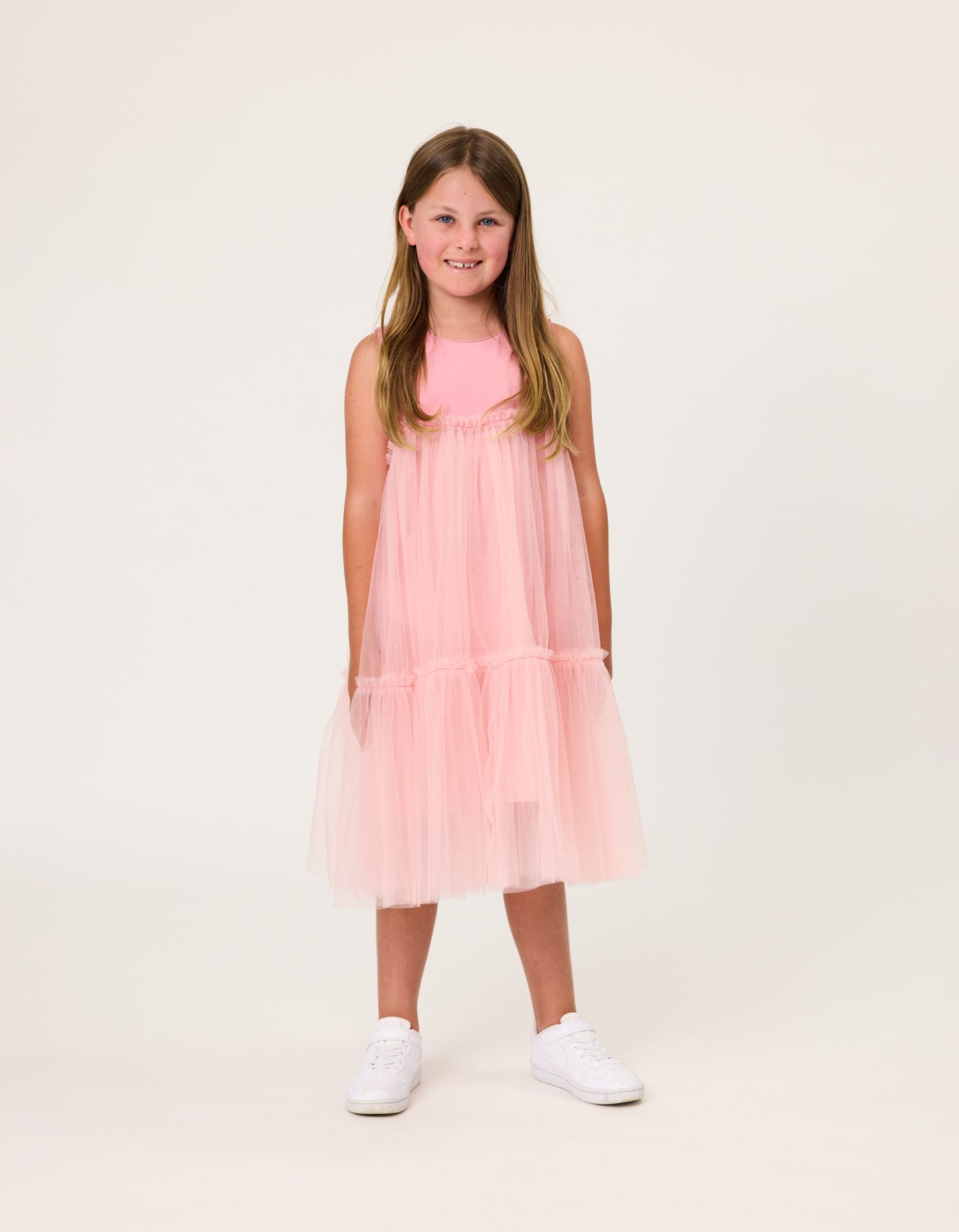 KR2342 DUSKY PINK PRINCESS DRESS