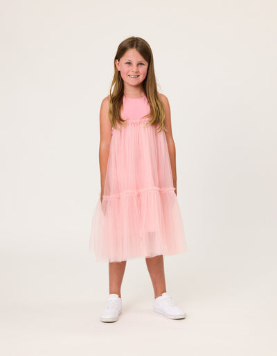 KR2342 DUSKY PINK PRINCESS DRESS