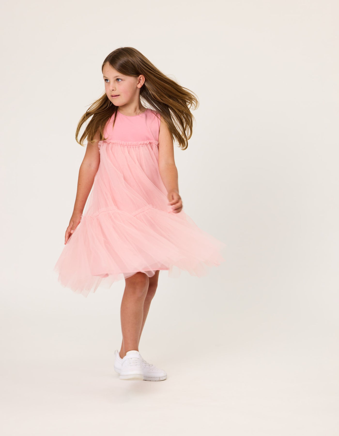 KR2342 DUSKY PINK PRINCESS DRESS