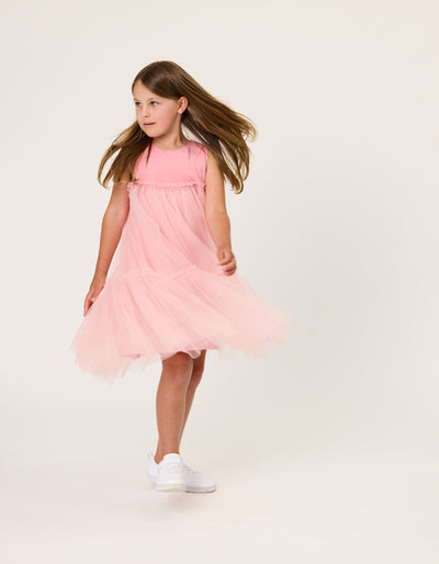 KR2342 DUSKY PINK PRINCESS DRESS