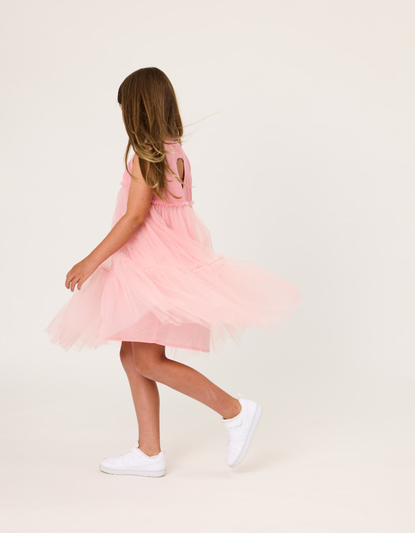 KR2342 DUSKY PINK PRINCESS DRESS
