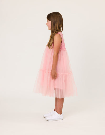 KR2342 DUSKY PINK PRINCESS DRESS