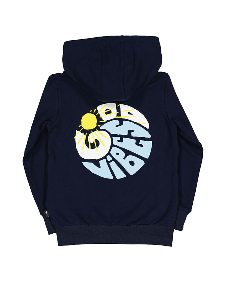 RD2213 THE VIBES ZIP HOOD