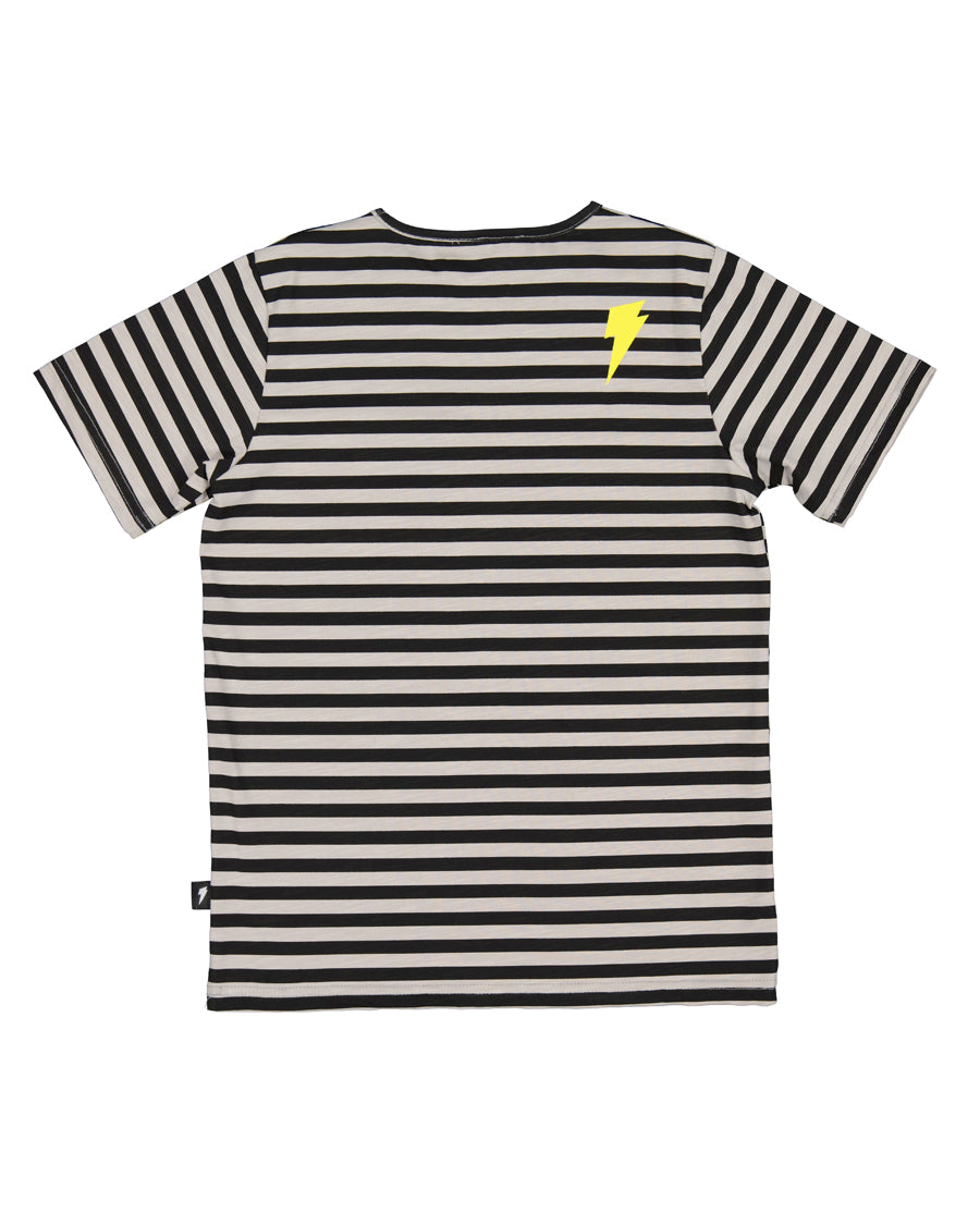 RD2221 SKULL STRIPE TEE