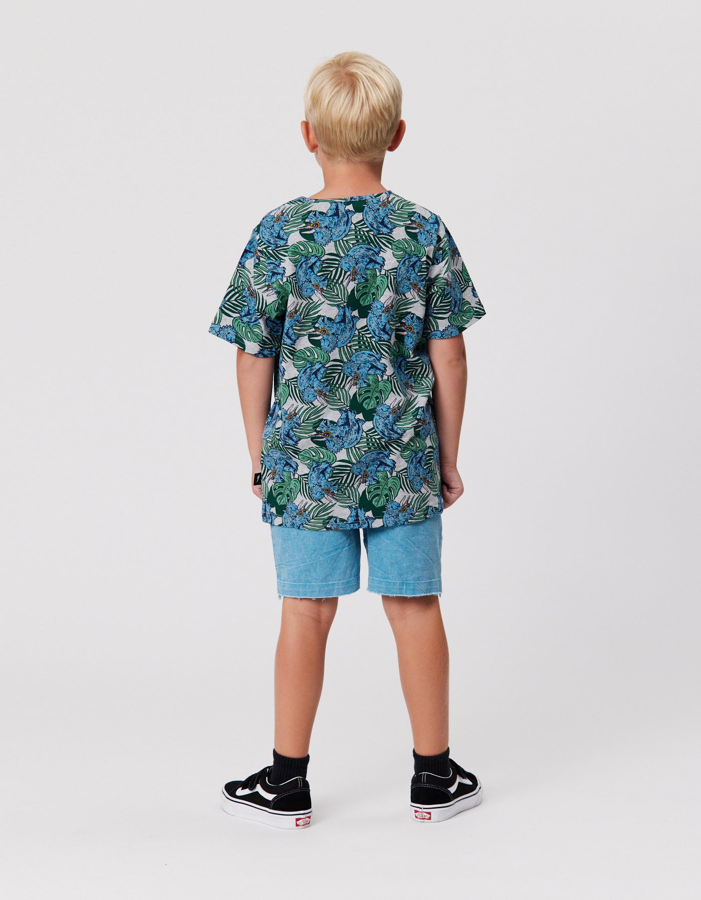 RD2232 TROPICAL DINO TEE