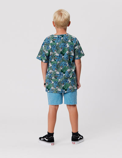 RD2232 TROPICAL DINO TEE