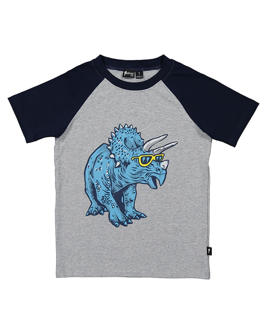 RD2233 RAD DINO RAGLAN TEE