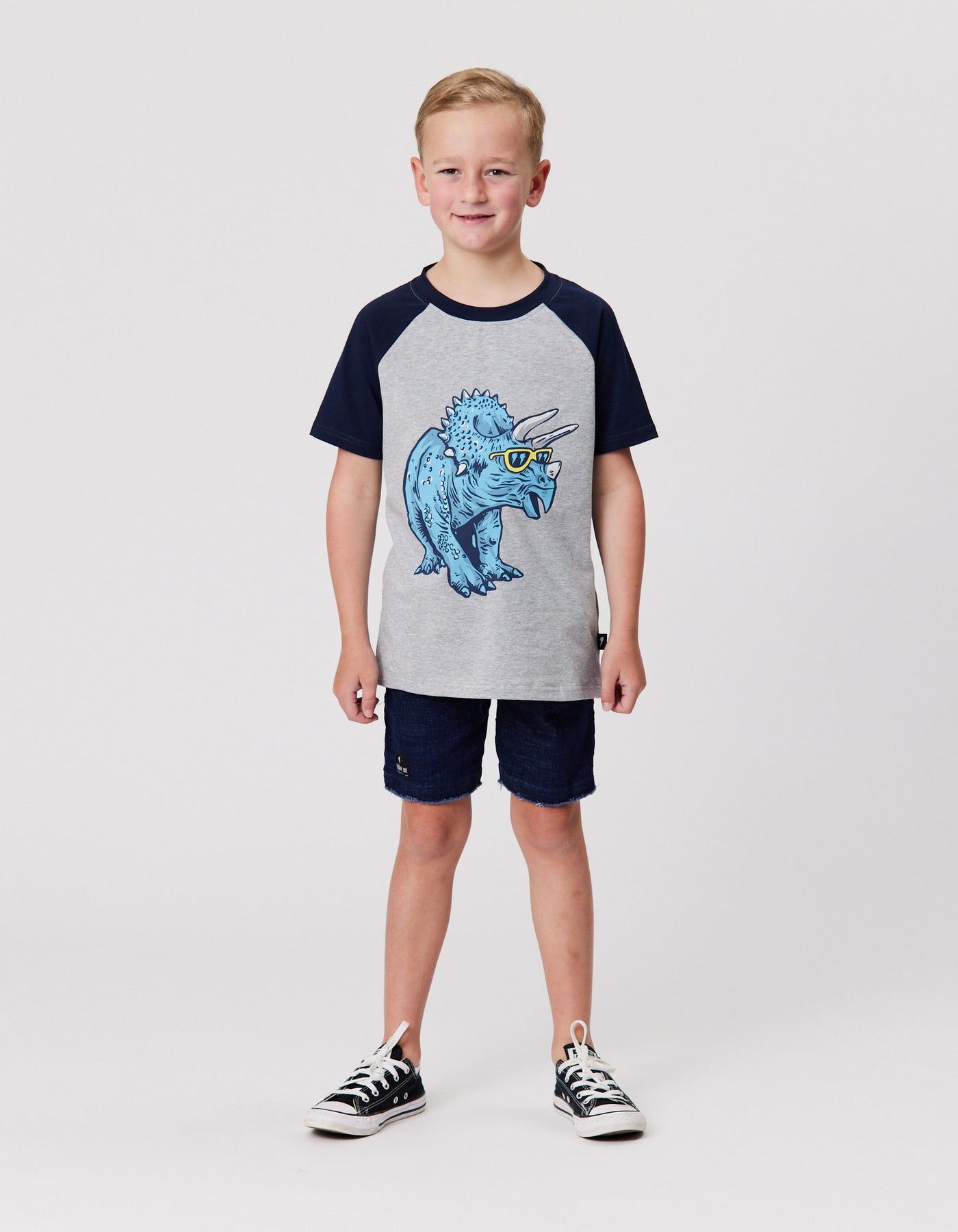 RD2233 RAD DINO RAGLAN TEE