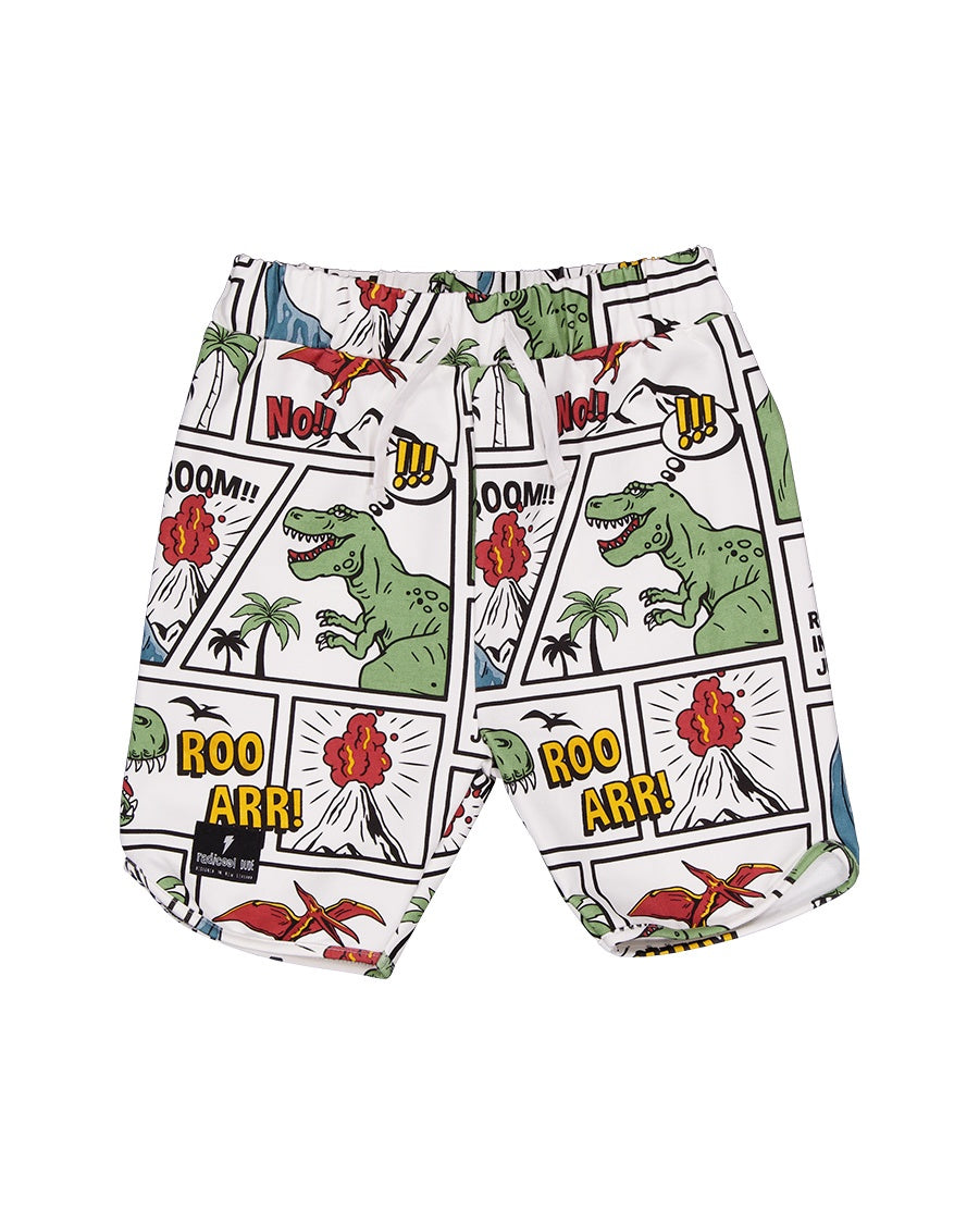 RD2410 COMIC DINO SHORT