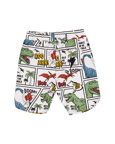 RD2410 COMIC DINO SHORT