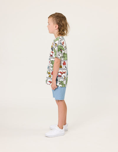 RD2412 COMIC DINO TEE