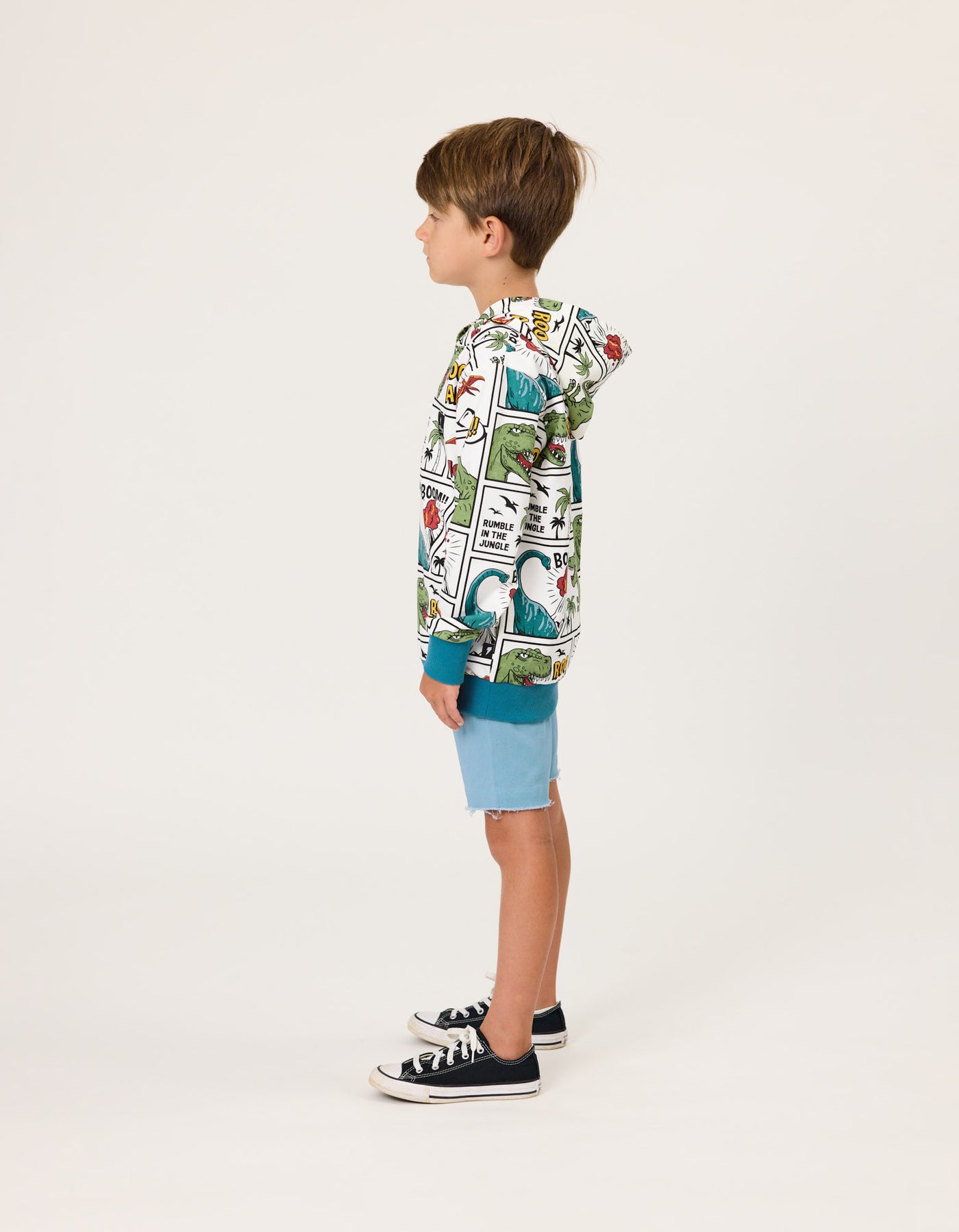 RD2413 SMOKEY BLUE DENIM SHORT