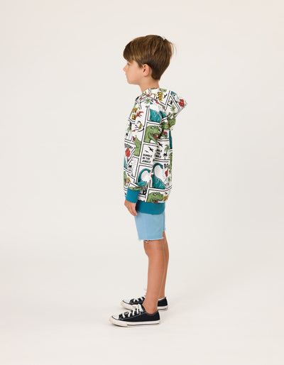 RD2413 SMOKEY BLUE DENIM SHORT