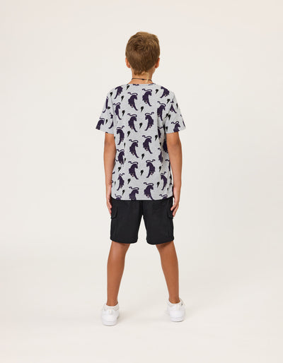 RD2420 SKATER CARGO SHORT IN BLACK