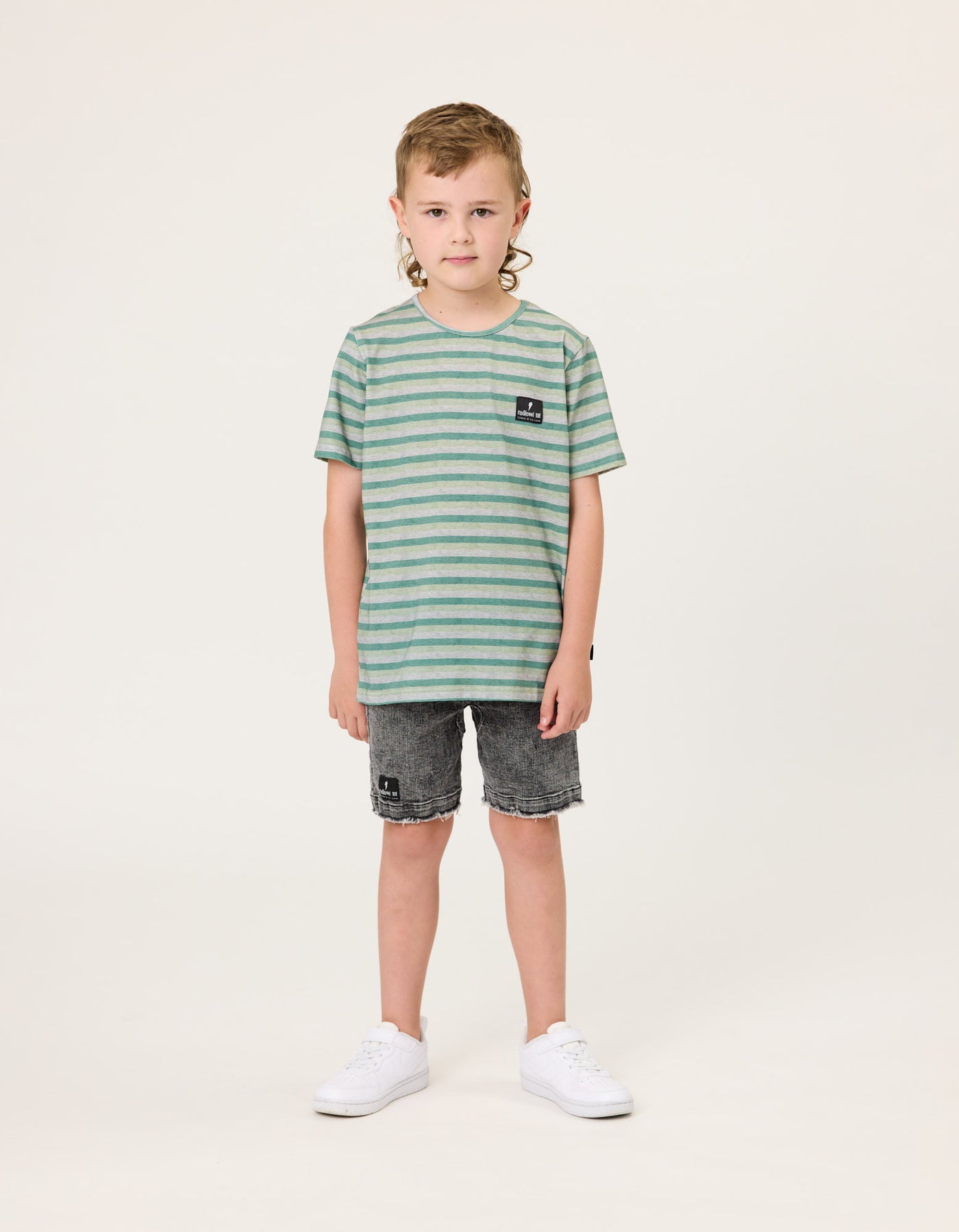 RD2434 GRASSLANDS STRIPE TEE