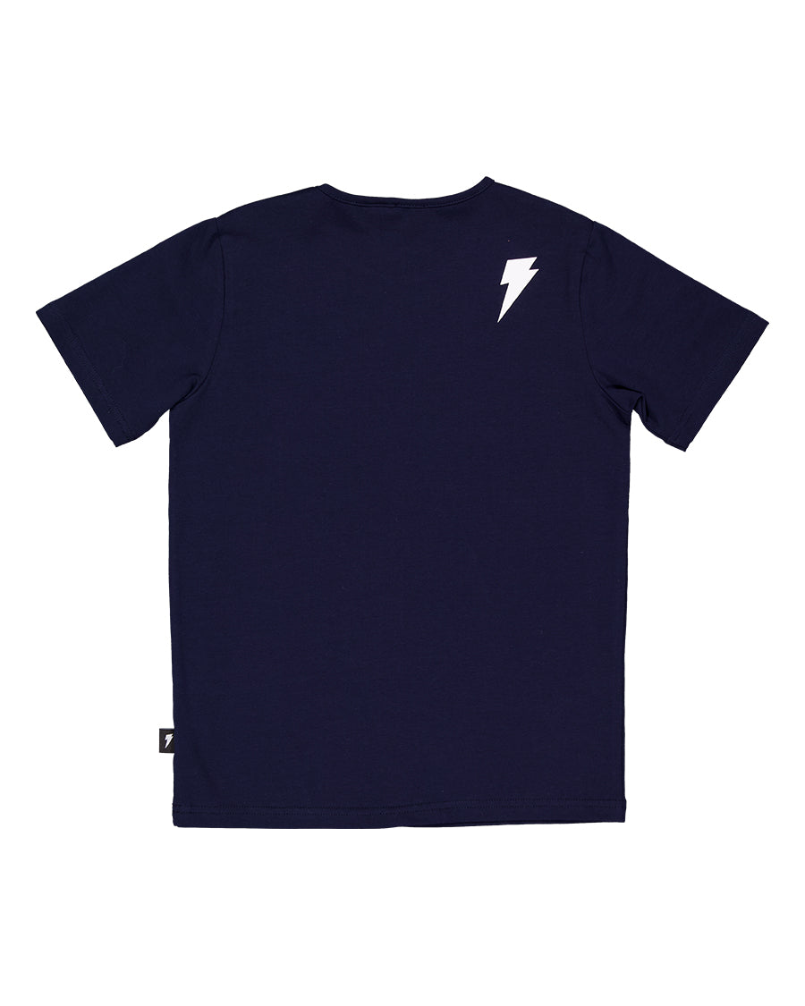 RD2439 RAD VIBES TEE IN NAVY