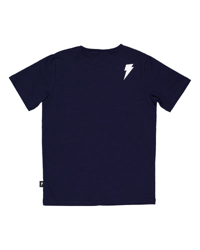 RD2439 RAD VIBES TEE IN NAVY