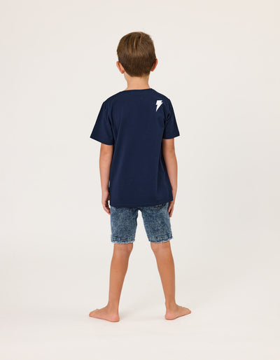 RD2439 RAD VIBES TEE IN NAVY