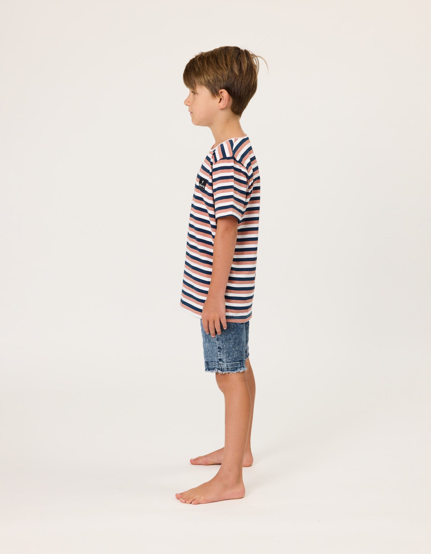 RD2440 TRIPLE STRIPE TEE