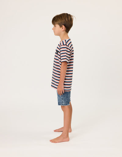 RD2440 TRIPLE STRIPE TEE