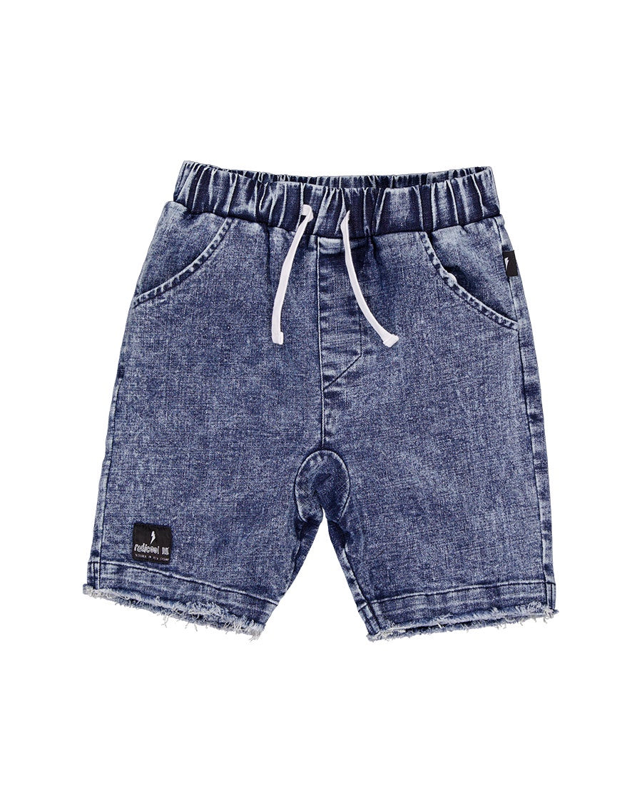 RD2441 ACID WASH BLUE DENIM SHORT