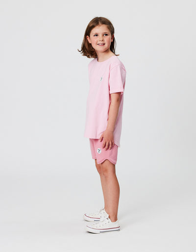 RT1303 RAD TRIBE TEE IN PALE PINK