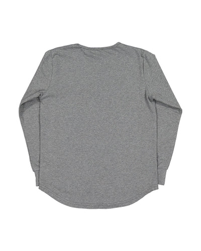 RT1401 TRIBE LS TEE IN CHARCOAL