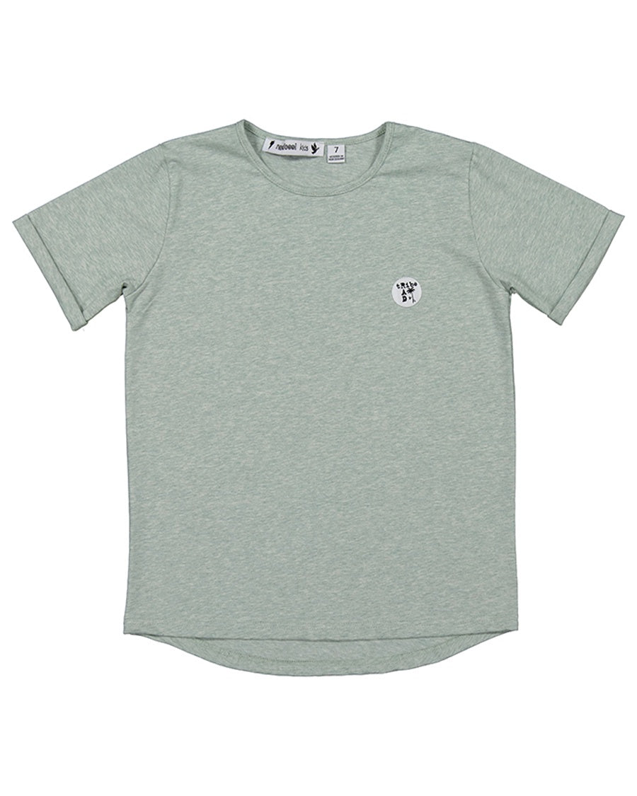 RT1505 RAD TRIBE TEE IN SAGE MARL