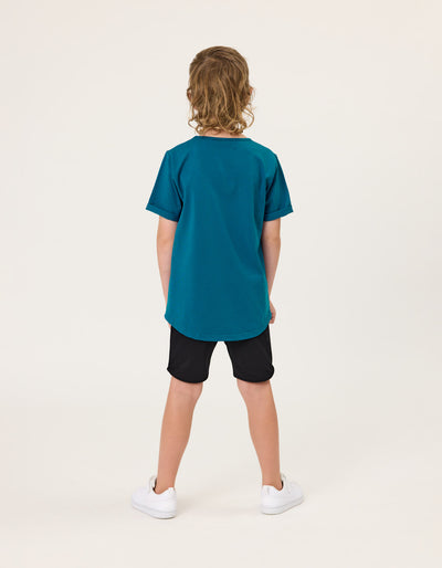 RT1701 RAD TRIBE TEE IN PETROL